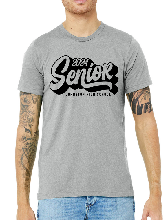 JHS Senior '24 (Black Design) - Bella+Canvas Tri-Blend T-Shirt