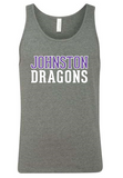 JCSD - Adult/Unisex Tank Top  (Purple/White Johnston Dragons)