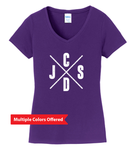 JCSD - J/C/S/D V-Neck Tshirt (Ladies)