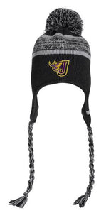 JCSD - J America Backcountry Knit Pom Beanie (Colored Fire J EMB)