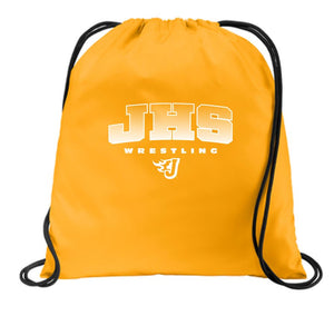 Wrestling (JHS Fade White) - Polyester Drawstring Cinch Bag