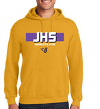 Wrestling (JHS Purple) - Midweight Hooded Sweatshirt (Youth & Adult)