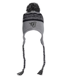 J America Backcountry Knit Pom Beanie (Fire J Embroidery)