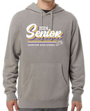 JHS Senior '24 - Midweight Garment-Dyed Hooded Sweatshirt