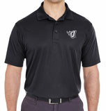 4.4oz 100% Polyester Moisture Wicking Polo (Fire J Embroidery)