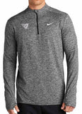 Nike Dri-FIT Poly/Spandex Element 1/2 Zip Top with Thumbholes (Fire J Right Chest Embroidery)