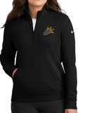 JCSD - Nike Ladies 1/2 Zip Club Fleece Sweatshirt (Dragon Head EMB)