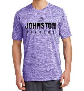 Youth/Adult - 100% Polyester Moisture Wicking Electric Heather Tee (JD Fade)