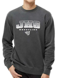 Wrestling (JHS Fade White) - Midweight Pigment Dyed Crewneck Sweatshirt
