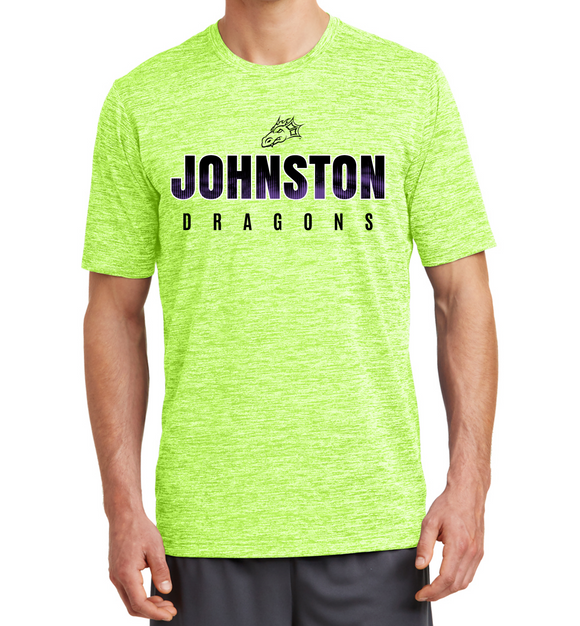 Youth/Adult - 100% Polyester Moisture Wicking Electric Heather Tee (JD Fade)