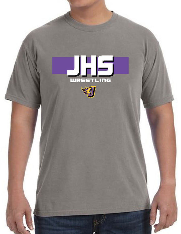 Wrestling (JHS Purple) - Comfort Colors Heavyweight Pigment Dyed