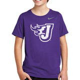 Youth/Adult - Nike 100% Polyester Dri-FIT rLegend Tee (Distressed Fire J)