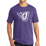 Adult - 5.5oz 100% Cotton Short Sleeve T-Shirt (Distressed Fire J)