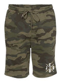 JCSD - Men's/Unisex Midweight Fleece Shorts in Multiple Colors (J/C/S/D)