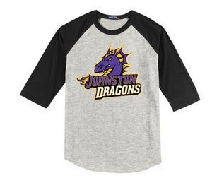 JCSD - Classic Dragon 3/4 Sleeve Baseball Tee (Unisex/Youth)