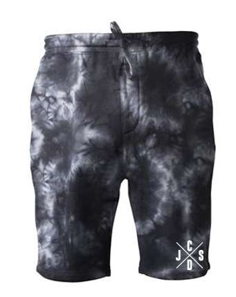 JCSD - Men's/Unisex Tie-Dye Fleece Shorts (J/C/S/D)