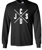 JCSD - J/C/S/D Long Sleeve Tshirt in Multiple Colors (Mens/Unisex)