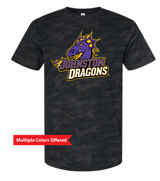 JCSD - Classic Dragon Patterned Camo Tshirt (Adult/Unisex)