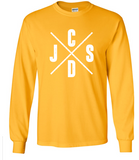 JCSD - J/C/S/D Long Sleeve Tshirt in Multiple Colors (Mens/Unisex)