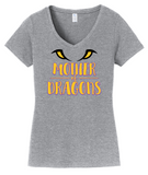JCSD - Mother of Dragons V-Neck Tshirt (Ladies)