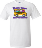 JCSD - Wheels on the Bus Tshirt in Various Colors (Toddler/Youth)