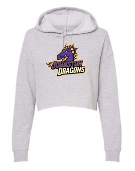 JCSD - Ladies Cropped Hooded Sweatshirt  (Classic Dragon)